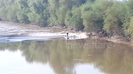 Severn bore at Maisemore