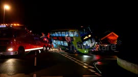 Kippax Bus Crash Recovery Time Lapse