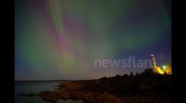 Northern lights over Sweden