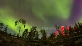 Northern Lights over Finland