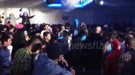 Blue Men and the Devil