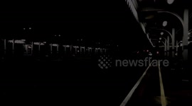 6X80 66778 + 802004 + 802003 Dollands Moor - North Pole Depot