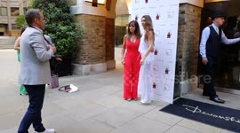 Linda Lusardi and Lucy Kane attending the launch of Andrea McLean's new book Confessions of a Menopausal Woman
