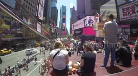 Times Square - Summer Time - Time Lapse 4k 2018