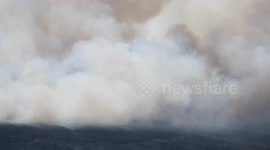 Large Gorse Fire In N. Ireland