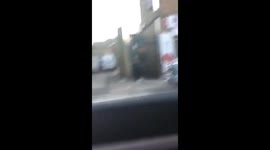 Women just has no shame and pee’s in the street 