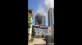 Fire in Grafton House