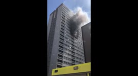 Fire in Bow Road