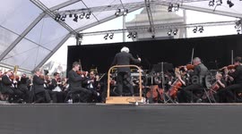 BMW Classics + live streamed on YouTube in Trafalgar Square, london, UK