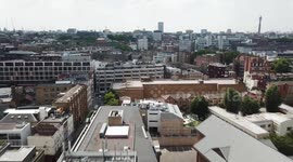 Newsflare 5-aside football drone footage