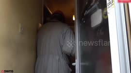 Britain's biggest hoarder vows to finally clean up - as his daughter is getting married