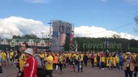 Sweden in St. Petersburg World Cup 2018