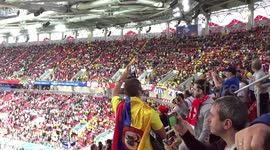 England Funs on Columbia-England match FifaWorldCup2018