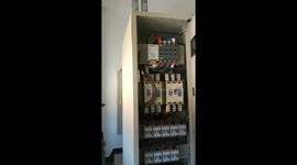 Python caught inside electricity box