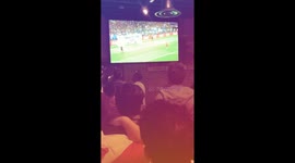 The scenes after England scored the winning penalty against Colombia!