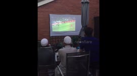 British Muslims Celebrating England v Columbia
