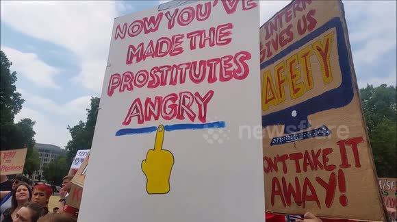 seX worker  protest , draconian law proposals