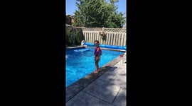 3 YEAR OLD GRANDDAUGHTER HAS NO FEAR JUST FUN