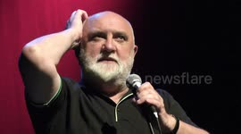 Alexei Sayle - Just Say No - Artists Against Trump & War, London, UK