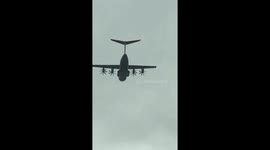 C-130 in London flypast for RAF centenary