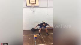 Teachers release hilarious video showing off their football skills in support of England's World Cup dreams