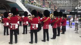 Star Wars theme played by the Grenadier Guards