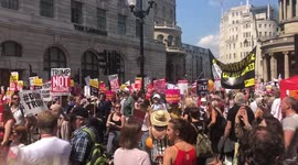 Anti Trump Demo - London