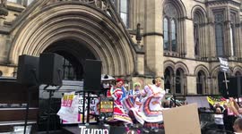 Manchester Anti-Trump demonstration