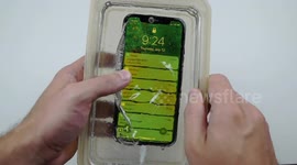 What happens when you cast an iPhone X in liquid glass?