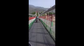 Rishikesh trip Drive bike on ram jhula