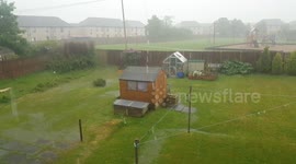 Scottish summer rain