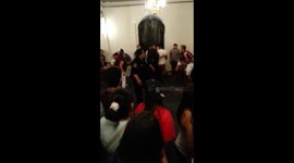 Fight with Cops at College Party