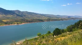 Insanely beautiful view up in the Colorado mountains