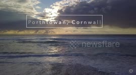 Riding the HEATWAVE! Awesome Surf - Porthtowan, Cornwall