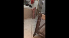 Baby poop explosion