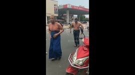 河南濮阳一加油站附近爆炸  因天然气泄露发生闪爆