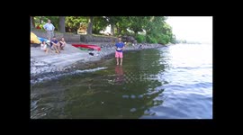 YouTuber captures insane footage of Lake Champlain in Canada