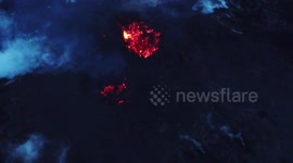 Drone Footage of Volcan de Fuego One Week Before Eruption