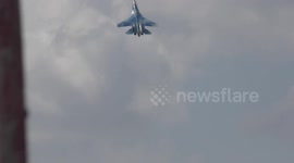 RIAT 2018 Sukhoi SU-27P Ukrainian Air Force display Air Show 14 July 2018 259p