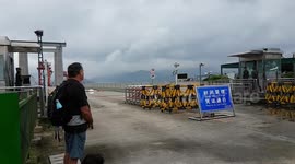 Guard change at 3 gorges dam