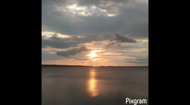 Sunset at Clark's Hill Lake S C 7/23/18, Photos by Dan Leonard Augusta Ga