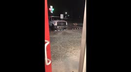 Severe Thunderstorm with Hail!