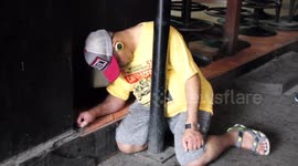 Tourist lay dead in red light district for two hours as passers-by thought he was drunk