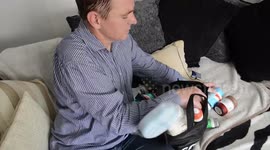 A man with a brain disorder buys shopping while he's asleep