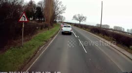 Queue jumper at temporary traffic lights