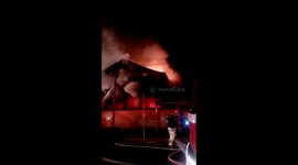 Incendió en san Miguel Santiago chile día jueves abril 12 1918