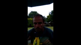 Introducing fork face. ( pie face)