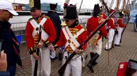 Great Yarmouth Maritime Festival 2017 Red Coats V Capt Jack Sparrow