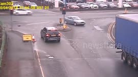 Shocking moment hit fly-on-the-wall BBC documentary Scrappers star ploughed into a pensioner