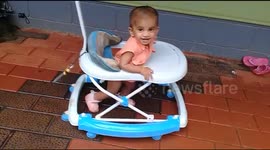 Baby steps to his new life